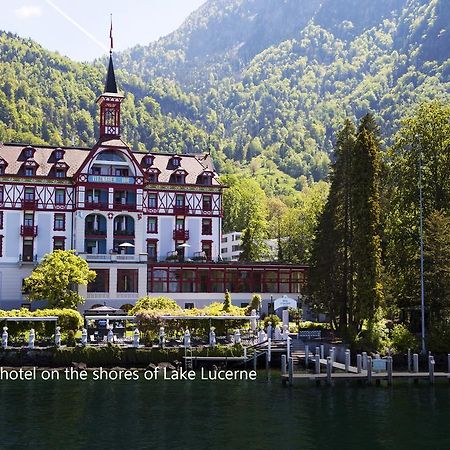 Hotel Vitznauerhof - Lifestyle Hideaway At Lake Lucerne Εξωτερικό φωτογραφία