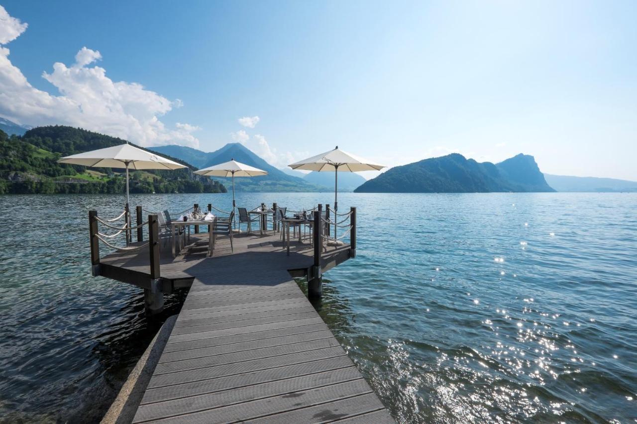 Hotel Vitznauerhof - Lifestyle Hideaway At Lake Lucerne Εξωτερικό φωτογραφία